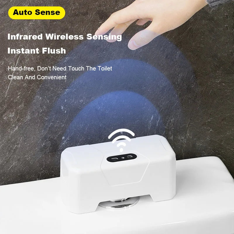 Sensor de descarga automática para inodoro