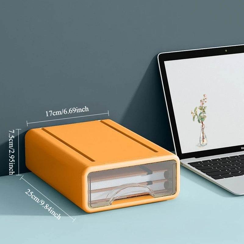 Stackable Organizer with Transparent Drawers