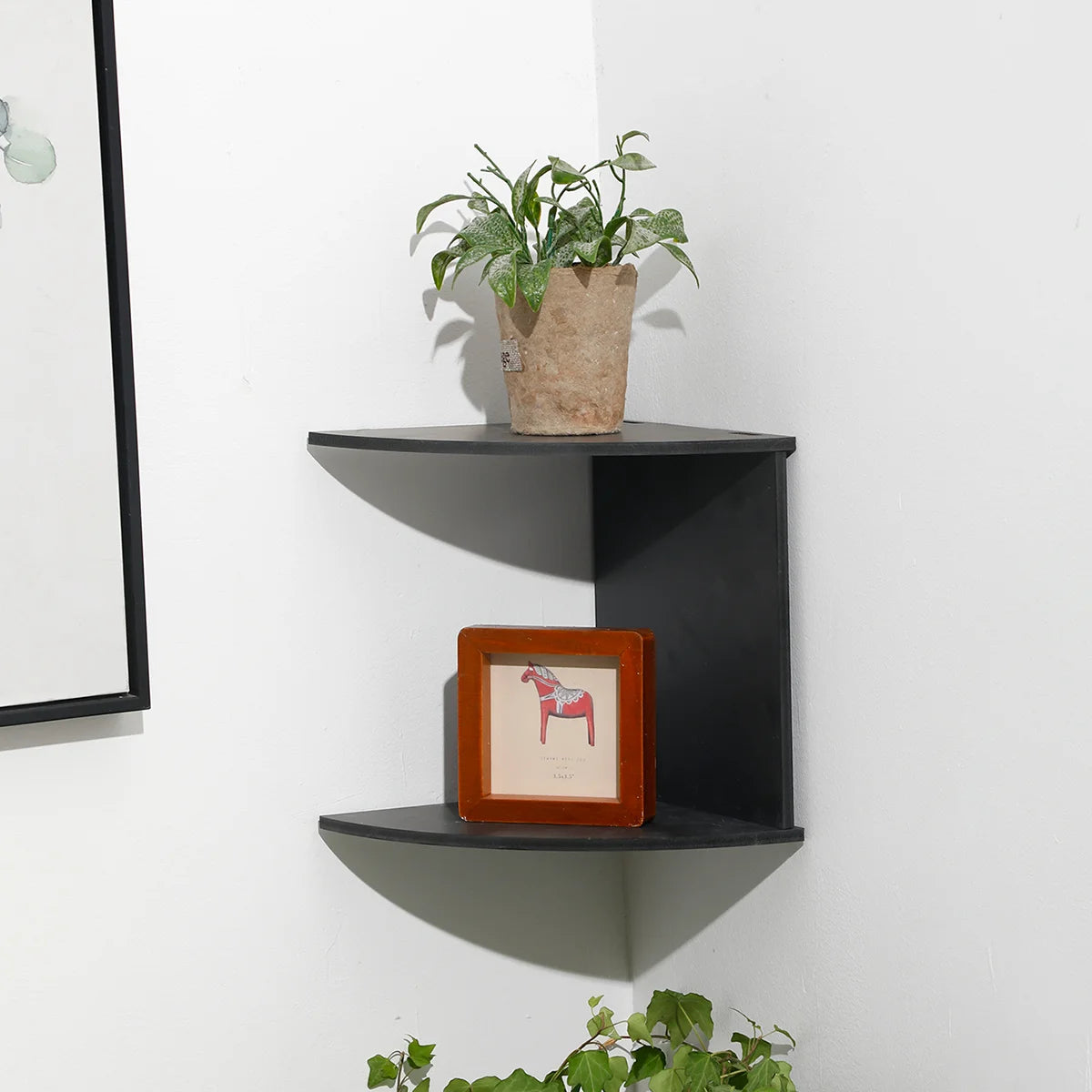 Decorative Wooden Corner Shelf