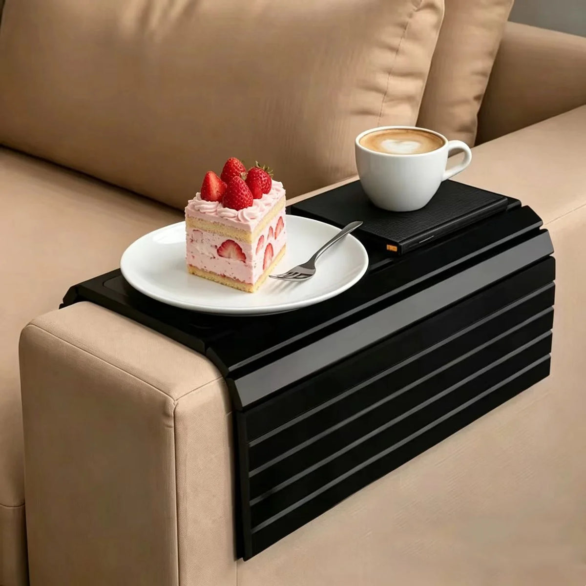 Bamboo Sofa Armrest Tray