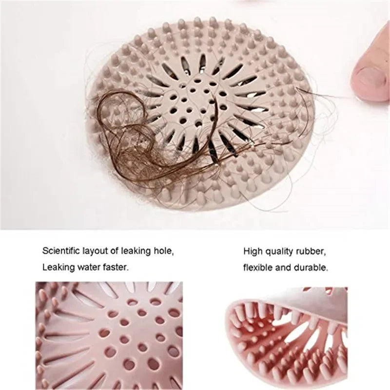 2-Pack Silicone Drain Strainers