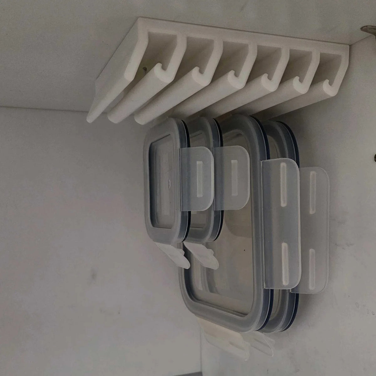 Lid Organizer with Hooks