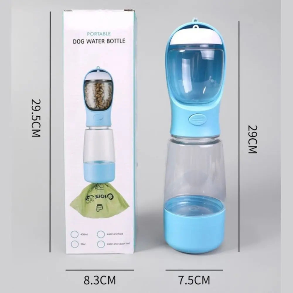 3-in-1 Portable Dog Water Bottle