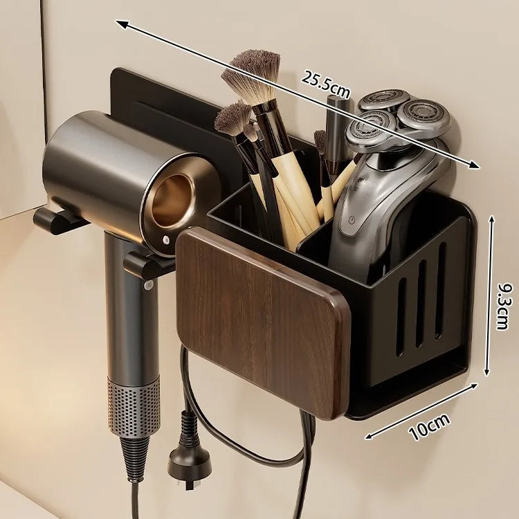 Wall-Mounted Hair Dryer Holder