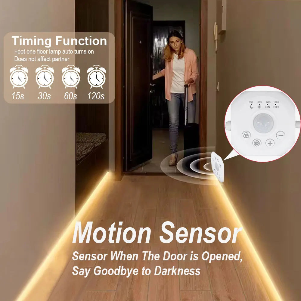 Tira de luz LED con sensor de movimiento
