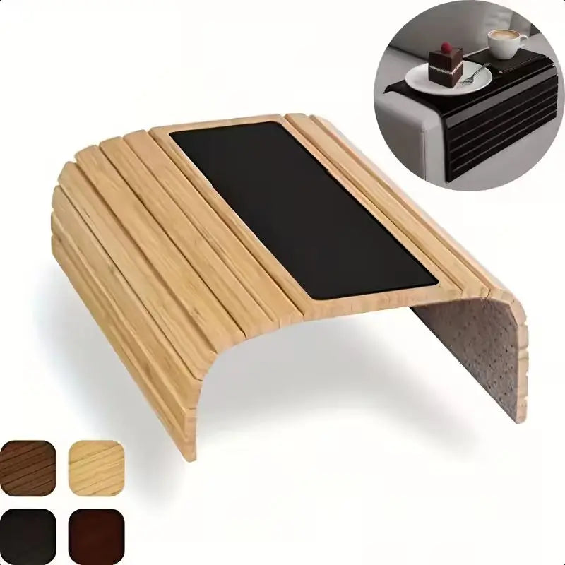 Bamboo Sofa Armrest Tray