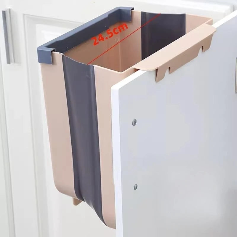 Folding Kitchen Trash Can
