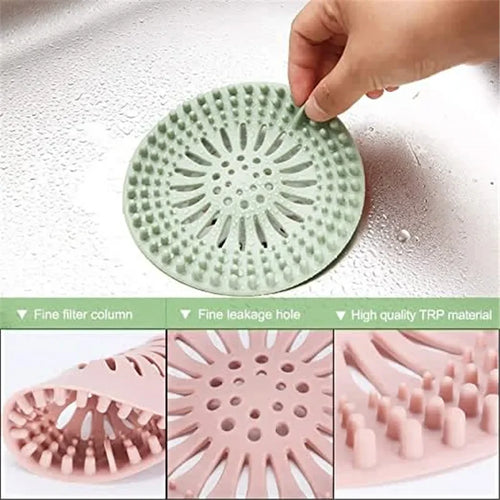 2-Pack Silicone Drain Strainers