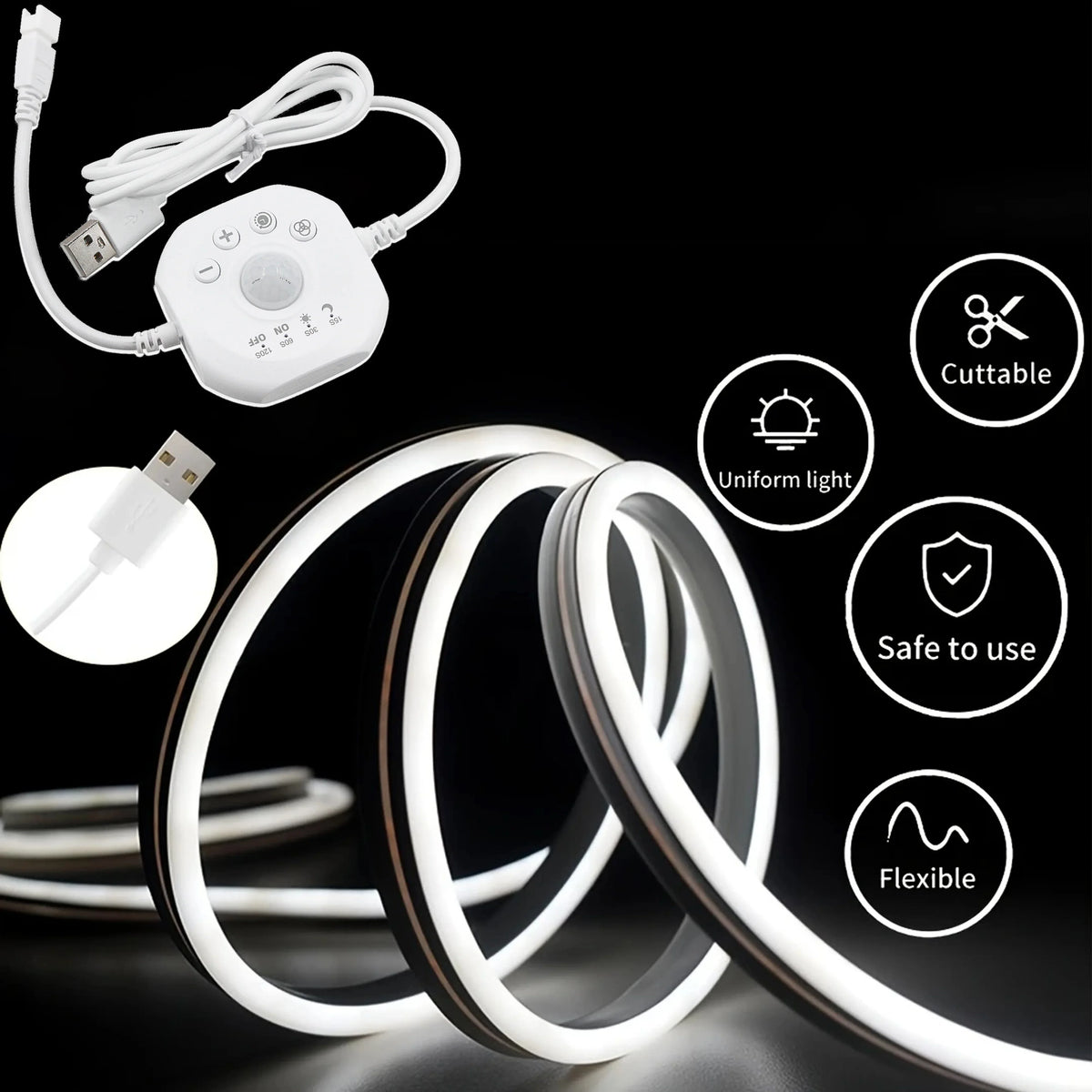 Motion Sensor LED Strip Light