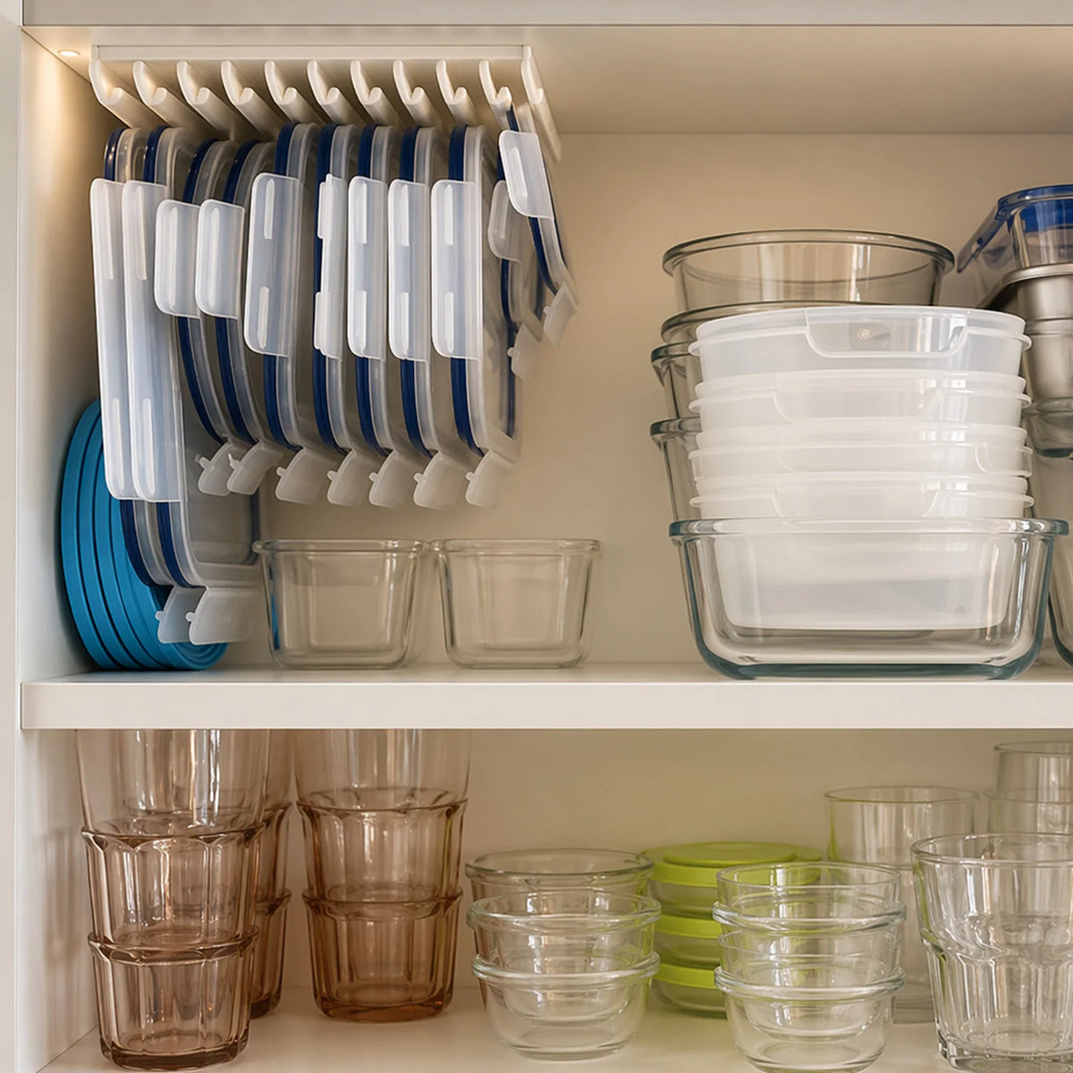 Lid Organizer with Hooks